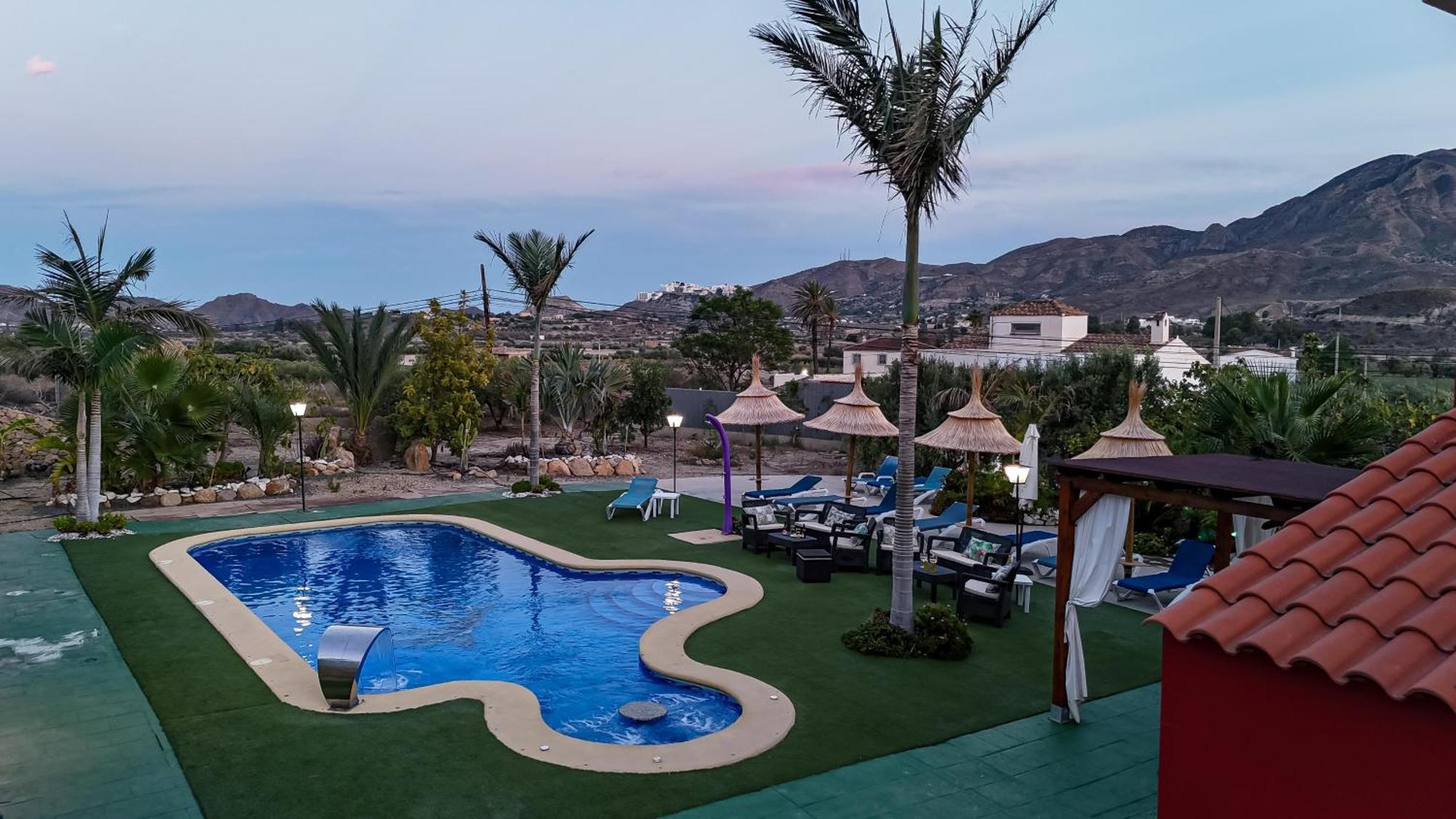 Villa Adelina En Turre, Almeria, Villa De Lujo Con Piscina Privada Cerca De Las Playas De Mojacar Экстерьер фото