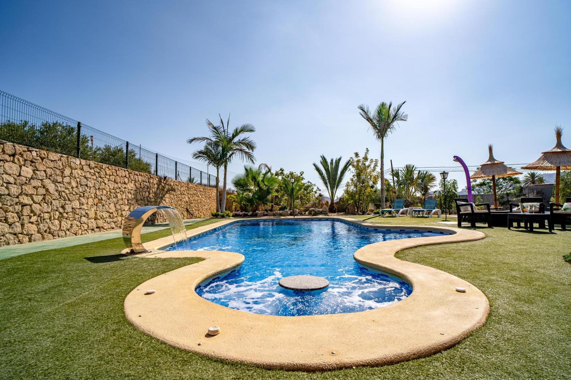 Villa Adelina En Turre, Almeria, Villa De Lujo Con Piscina Privada Cerca De Las Playas De Mojacar Экстерьер фото